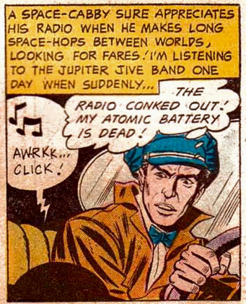 That was the Jupiter Jive Band with their smash hit 'Awrkk Click!'