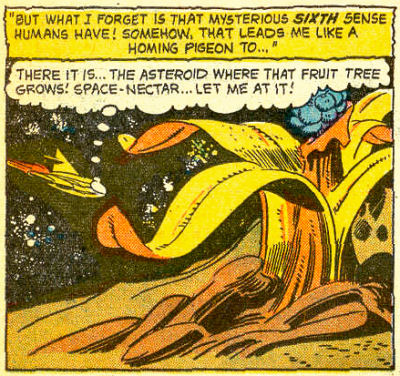 Think about it. How many times have you been thinking of a space nectar tree and then the phone rings and it's one calling you?